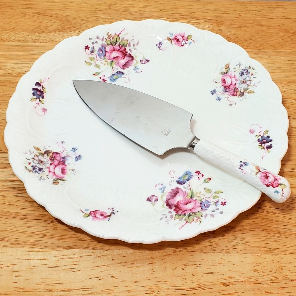 Coalport Shrewsbury Cake Plate & Server